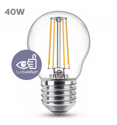 LED classic 40W E27 WW P45 CL ND SRT4