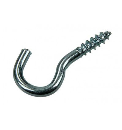 schroefhaak staal verzinkt 18st 2.5x12mm