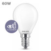LED classic 60W E14 CW P45 FR ND 1PF/10