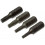 TORX SCHROEFBIT STAAL ONBEHANDELD 4 ST T 10 - 15 -