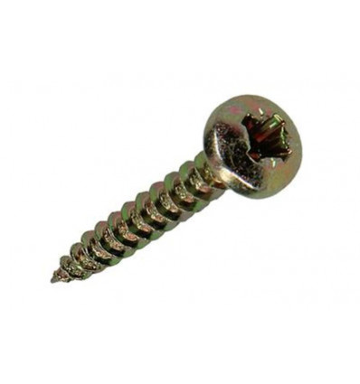 SPAANPLAATSCHROEF CYLKOP GEELVERZ.25 ST 4,0 X 25 MM