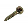 SPAANPLAATSCHROEF CYLKOP GEELVERZ.25 ST 4,0 X 25 MM