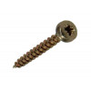 SPAANPLAATSCHROEF CYLKOP GEELVERZ.12 ST 5,0 X 40 MM