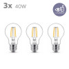 LED classic 40W A60 E27 WW CL ND 3PF/6
