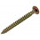 SPAANPLAATSCHROEF VZ KOP GEELVERZ.16 ST 4,0 X 45 MM