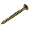 SPAANPLAATSCHROEF VZ KOP GEELVERZ.16 ST 4,0 X 45 MM
