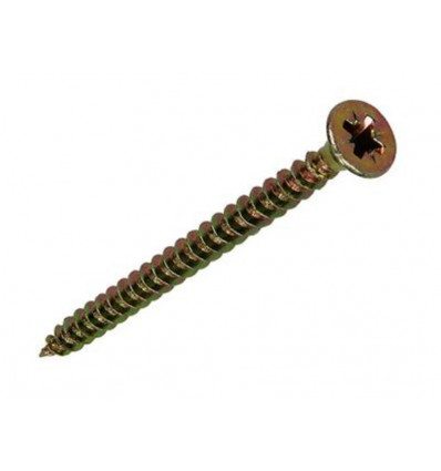 SPAANPLAATSCHROEF VZ KOP GEELVERZ.15 ST 4,0 X 50 MM