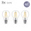 LED classic 60W A60 E27 WW CL ND 3PF/6
