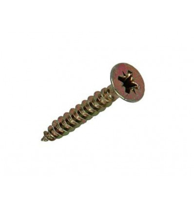 SPAANPLAATSCHR KOP GEELVERZ.18 ST 4,5 X 30 MM