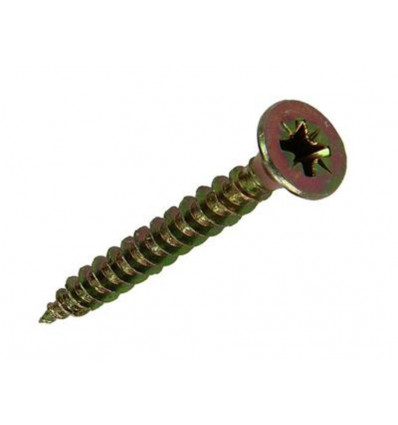 SPAANPLAATSCHROEF VZ KOP GEELVERZ.12 ST 5,0 X 40 MM