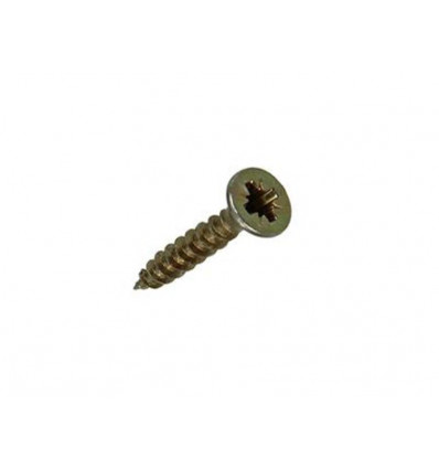 SPAANPLAATSCHROEF VZ KOP GEELVERZ 100ST 3,5 X 20 MM