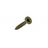 SPAANPLAATSCHROEF VZ KOP GEELVERZ 100ST 3,5 X 20 MM
