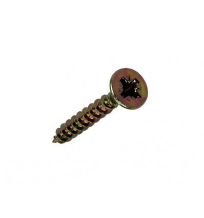 SPAANPLAATSCHROEF VZ KOP GEELVERZ. 70ST 4,0 X 25 MM