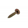 SPAANPLAATSCHROEF VZ KOP GEELVERZ. 60ST 4,5 X 25 MM