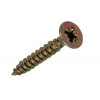 SPAANPLAATSCHROEF VZ KOP GEELVERZ. 50ST 4,5 X 30 MM