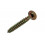 SPAANPLAATSCHROEF VZ KOP GEELVERZ. 40ST 4,5 X 35 MM