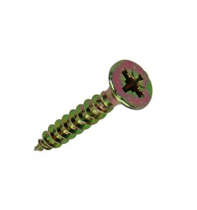 SPAANPLAATSCHROEF VZ KOP GEELVERZ. 40ST 5,0 X 30 MM
