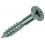 SCHROEF MET KOPBORING STAAL VERZ. 12 ST 4,5 X 30 MM