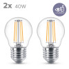 LED classic 40W P45 E27 WW CL ND 2PF/6