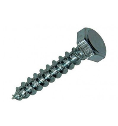 HOUTDRAADBOUT STAAL VERZINKT 10 ST 7 X 40 MM