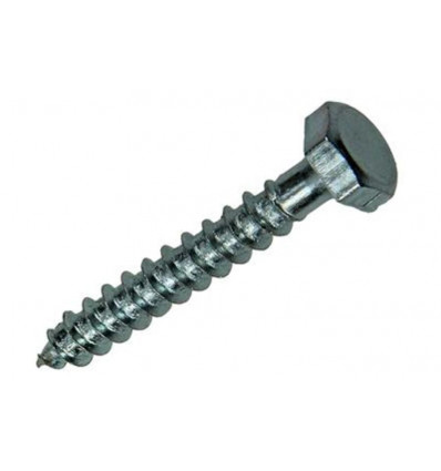 HOUTDRAADBOUT STAAL VERZINKT 10 ST 6 X 40 MM