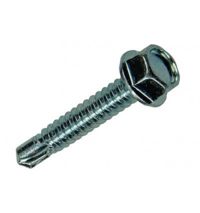 ZELFBORENDE SCHROEF ZESK.KOP VERZ. 12ST 6,3 X 38 MM