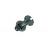 METAALSCHROEF VERZ. KOP+MOER VERZ. 30ST M3 X 10 MM