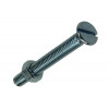 METAALSCHROEF VERZ. KOP+MOER VERZ. 10ST M5 X 40 MM