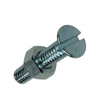 METAALSCHR VERZ. KOP+MOER VERZ. 9 ST M6 X 25 MM