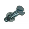 METAALSCHROEF VERZ. KOP+MOER VERZ. 15ST M5 X 20 MM