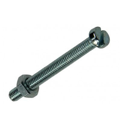 METAALSCHROEF CYL. KOP+MOER VERZ. 12 ST M4 X 40 MM
