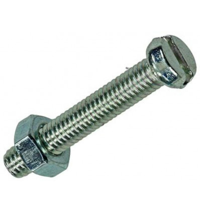 METAALSCHROEF CYL. KOP+MOER VERZ. 16 ST M4 X 25 MM