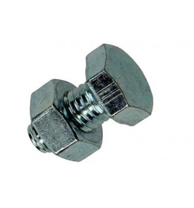 TAPBOUT + MOER STAAL VERZINKT 8 ST M8 X 16 MM