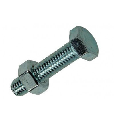 TAPBOUT + MOER STAAL VERZINKT 5 ST M8 X 35 MM