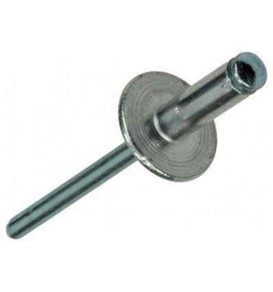 11 BLINDNIETEN ALU BREDE KOP 4,8X14MM