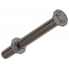 TAPBOUT+MOER ROESTVRIJSTAAL 5 ST M5X40