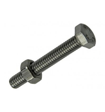 TAPBOUT+MOER ROESTVRIJSTAAL 4 ST M6X40