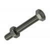 TAPBOUT+MOER ROESTVRIJSTAAL 4 ST M6X40