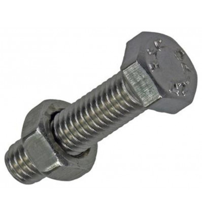 TAPBOUT+MOER ROESTVRIJSTAAL 6 ST M5X20