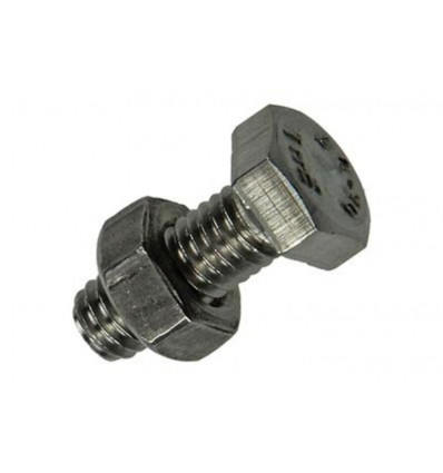 TAPBOUT+MOER ROESTVRIJSTAAL 5 ST M6X16