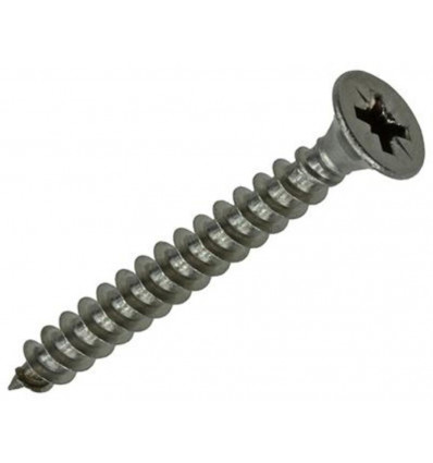 SPAANPLAATSCHROEF VZ KOP RVS 8 ST 4,5 X 40 MM