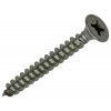 SPAANPLAATSCHROEF VZ KOP RVS 8 ST 4,5 X 40 MM