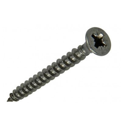 SPAANPLAATSCHROEF VZ KOP RVS 50 ST 4,0 X 35 MM
