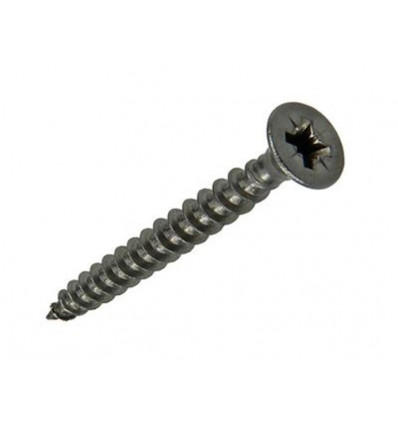 SPAANPLAATSCHROEF VZ KOP RVS 40 ST 4,5 X 40 MM