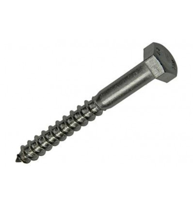 HOUTDRAADBOUT ROESTVRIJSTAAL 2 ST 8 X 70 MM