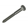HOUTDRAADBOUT ROESTVRIJSTAAL 2 ST 8 X 70 MM