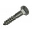 HOUTDRAADBOUT ROESTVRIJSTAAL 3 ST 8 X 40 MM