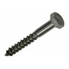 HOUTDRAADBOUT ROESTVRIJSTAAL 7 ST 8 X 60 MM