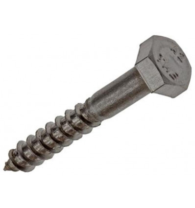 HOUTDRAADBOUT ROESTVRIJSTAAL 14 ST 6 X 40 MM