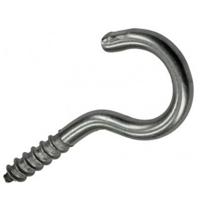 SCHROEFHAAK ROESTVRIJSTAAL 2 ST 3,5 X 20 MM